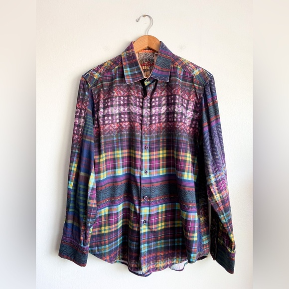 Skull Skeleton Evil Devil Geometric Gold Trimmed Classic Fit Shirt - Picture 10 of 12